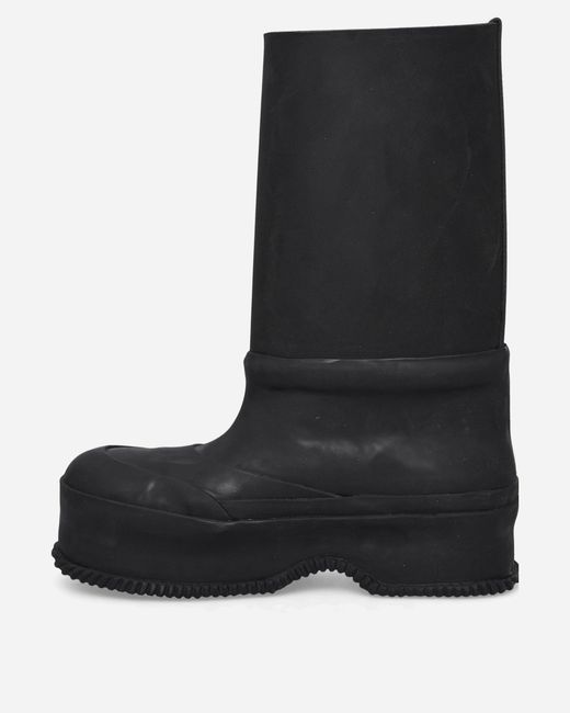 Matthew Williamson Black Hi Rubber Boots for men