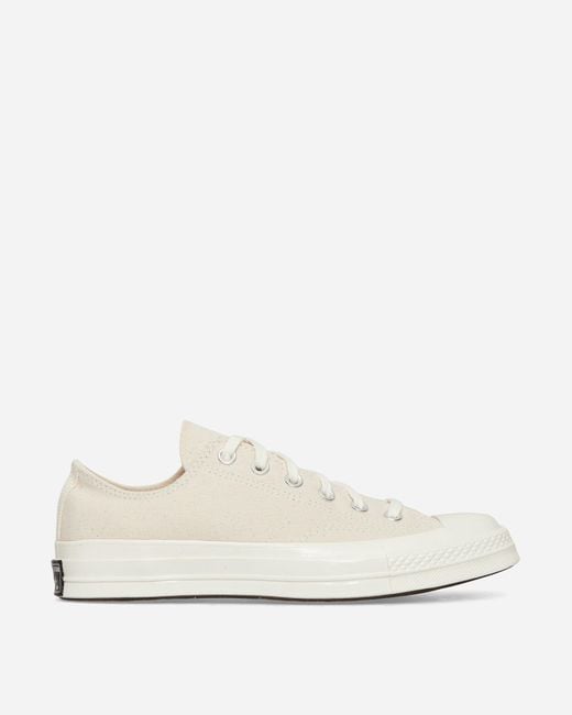 Converse White Chuck 70 Low Vintage Canvas Sneakers Natural for men
