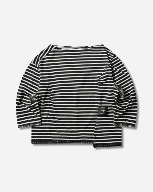 Undercover Black Women S Striped Longsleeve T-shirt