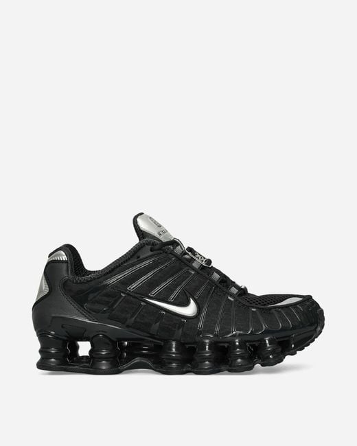 Nike Black S Shox Tl Sneakers Off Noir Metallic