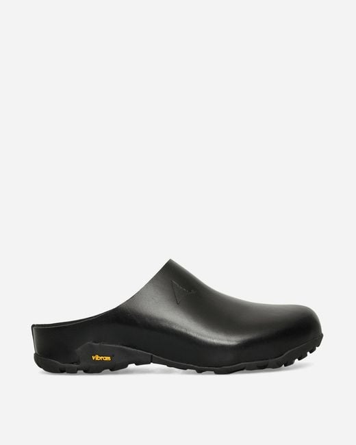 Roa Black Fedaia Clogs for men