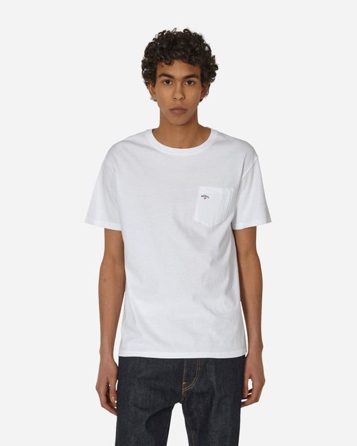 Noah NYC White Core Logo Pocket T-shirt for men