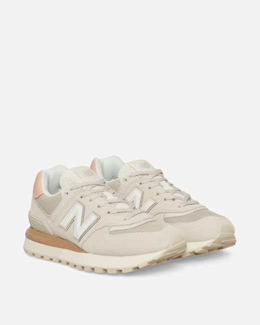 New Balance 574 Sneakers / Cream in White for Men | Lyst