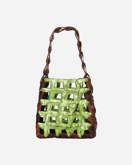 SC103 Green Links Tote Bag Halycon