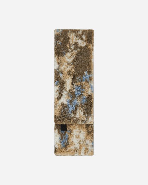 Oamc Peacemaker Metallic Fleece Scarf for men