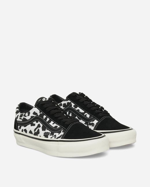 Vans Multicolor Premium Old Skool Leopard Sneakers Black / White for men