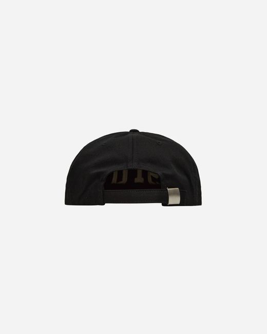 Stussy Stu Arch Strapback Cap in Black for Men | Lyst
