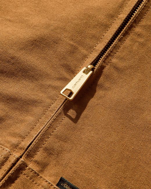 Carhartt Brown Men S Og Active Jacket 50th Anniversary Edition Canvas Hamilton / Camo Trebark for men