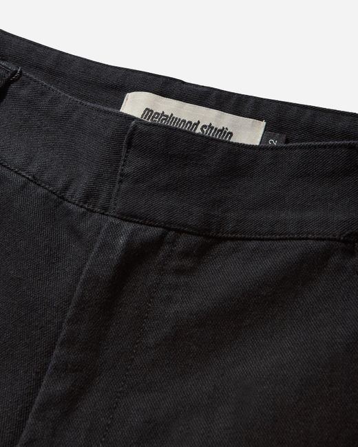 METALWOOD STUDIO Black Men S Metalwood Pro Work Pants for men