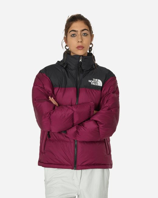 The North Face Red 1996 Retro Nuptse Jacket Boysenberry