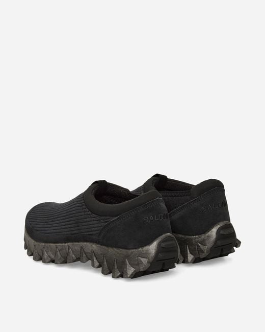Salomon Black Snowclog Corduroy Sneakers for men