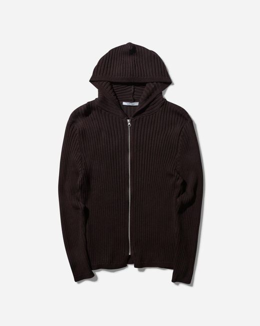 AFFXWRKS Black S Knit Hoodie Russet for men