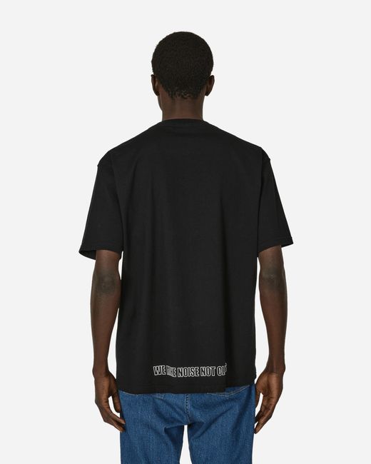 Undercover Black We Make Music Signature T-shirt for men