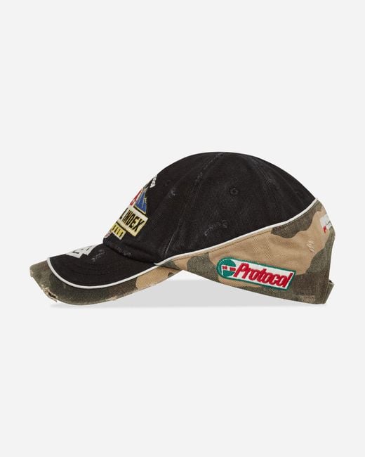 Protocol Index Racing Cap in Black for Men | Lyst Australia