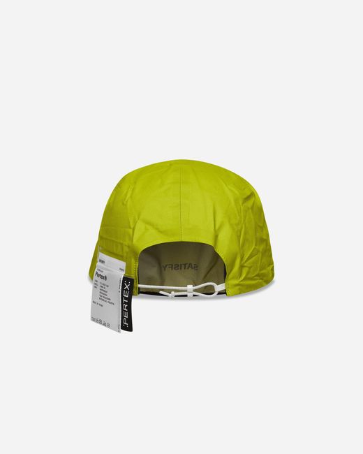 Satisfy Green Pertex 3L Rain Cap Grenoble for men