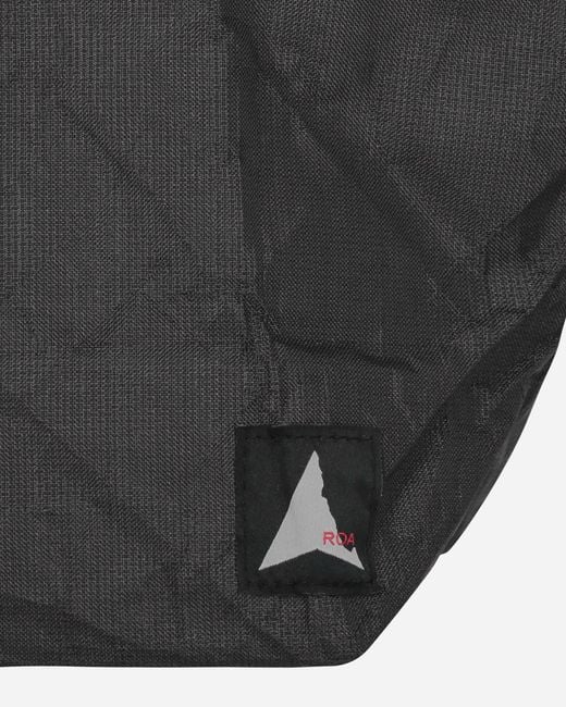 Roa Black Nightfall Medallion Drybag for men