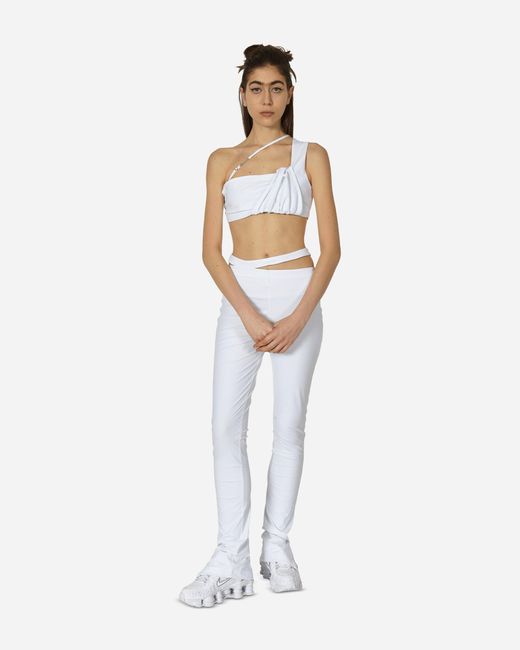 Nike Blue Jacquemus Asymmetrical Pants