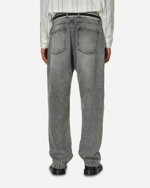 mfpen Gray Regular Jeans Washed for men