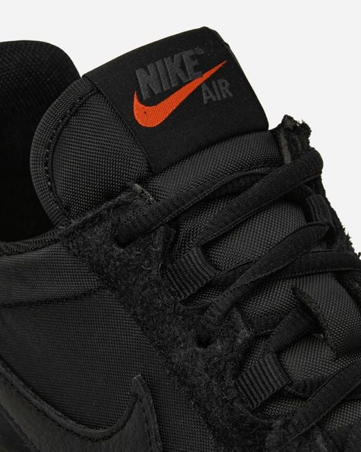 Nike Black Air Max Waffle Sneakers Anthracite for men