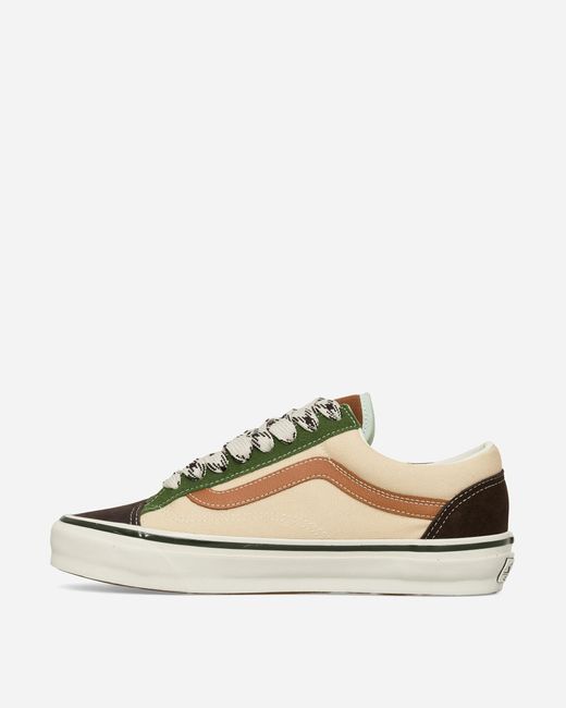 Vans Green Premium Old Skool 36 Sneakers Color Block for men