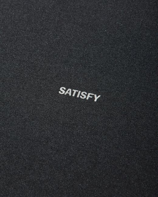 Satisfy Black Men S Auralite T‐shirt for men