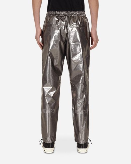 SLAM JAM Gray Devo Reverse Evolution Pants for men