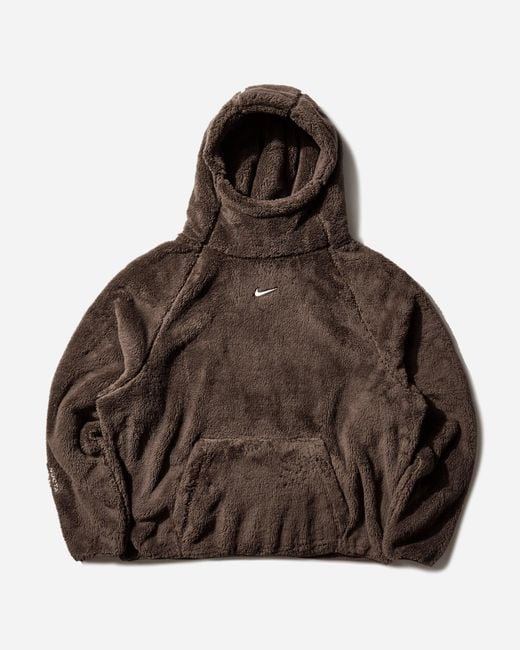 Nike Brown S Nocta Chalet Polar Hoodie Baroque for men