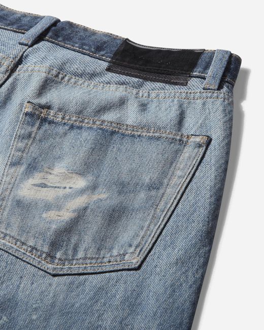 Our Legacy Blue S Full Cut Jeans Digital Denim Print