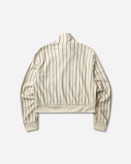 Adidas Natural Women S Reversible Track Top Warm Vanilla / Night Indigo