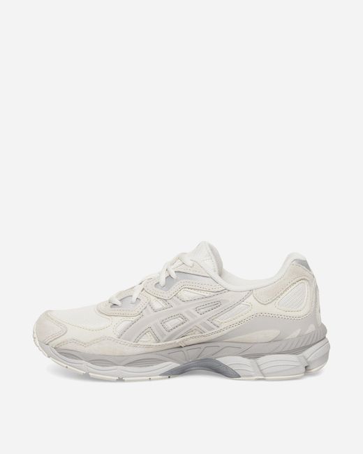 Asics White Gel-Nyc Sneakers Cream Cream for men