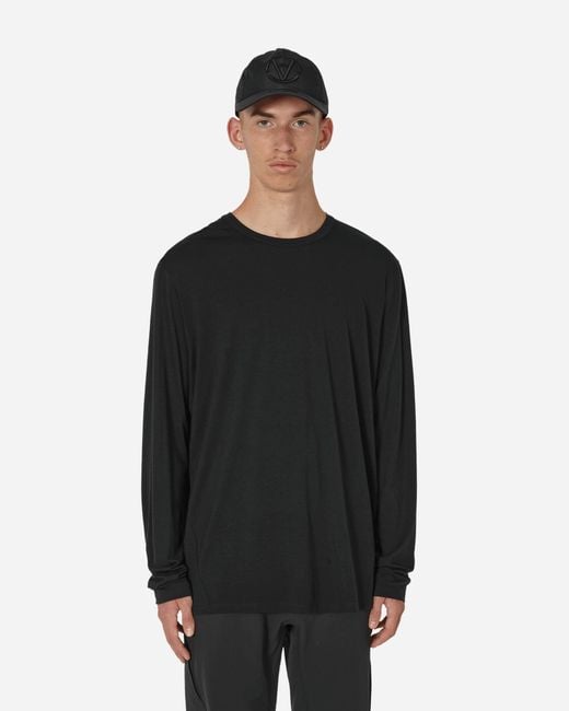 Arc'teryx Black Frame Longsleeve T-shirt for men