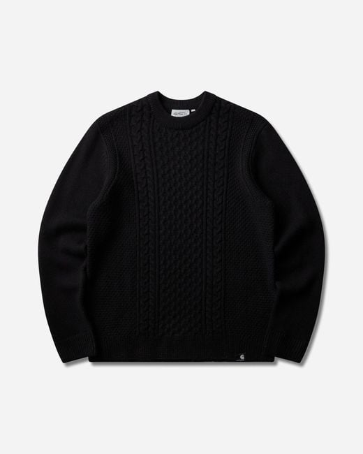 Carhartt Black Caster Knit Sweater for men