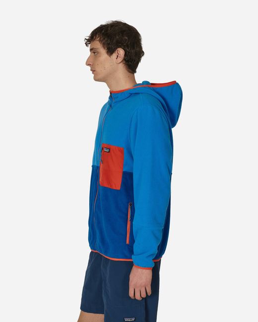 Patagonia Blue Microdini Hooded Sweatshirt Endless for men