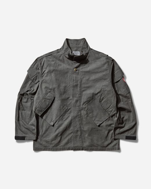 Cav Empt Gray S Stand Collar Bdu Jacket Charcoal for men