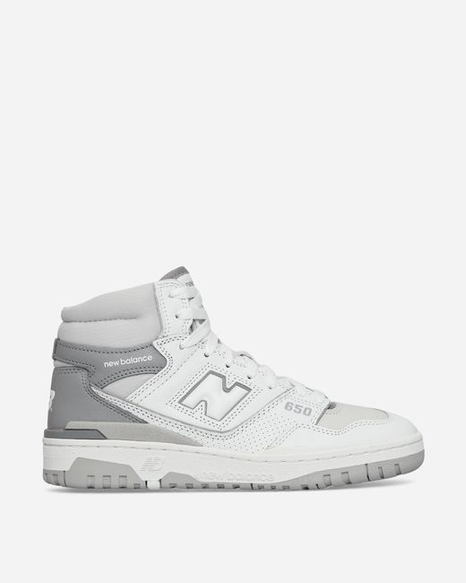 New Balance White 650 Sneakers for men