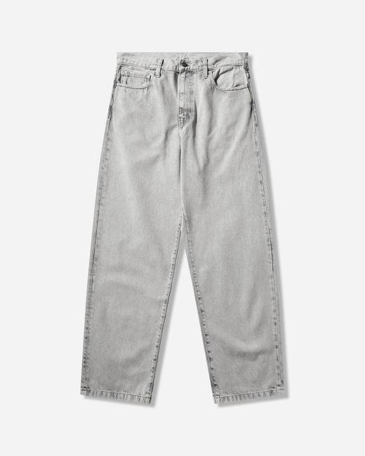 Carhartt Gray S Landon Pants (Chalk Wash) for men