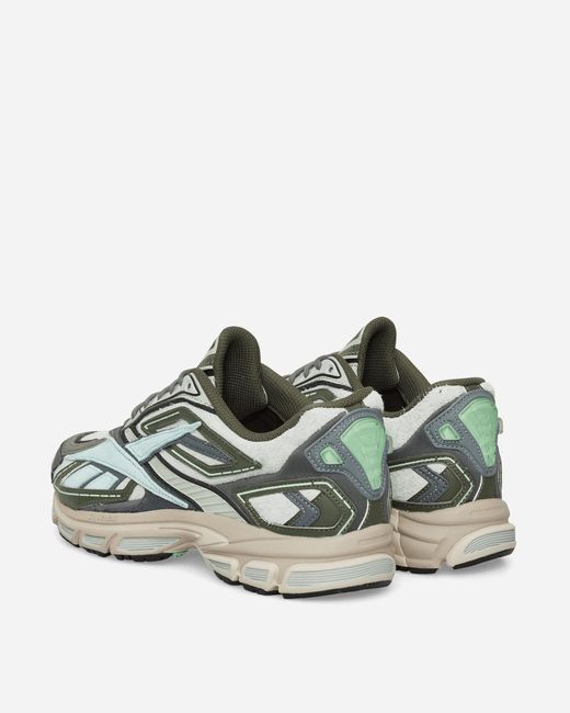 Reebok Green Premier Road Ultra Sneakers Hairy Suede for men