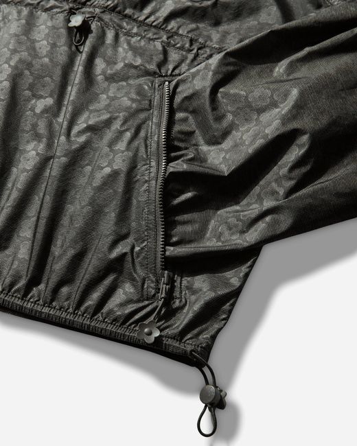 The North Face Black Women S Cecilie Bahnsen Marlowe Pullover Wind Jacket Forest Night