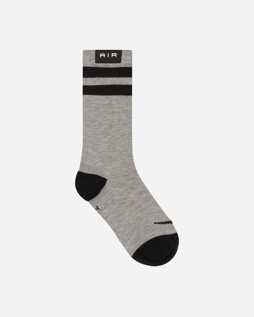 Nike Black Everyday Essentials Crew Socks Multicolor Grey / for men