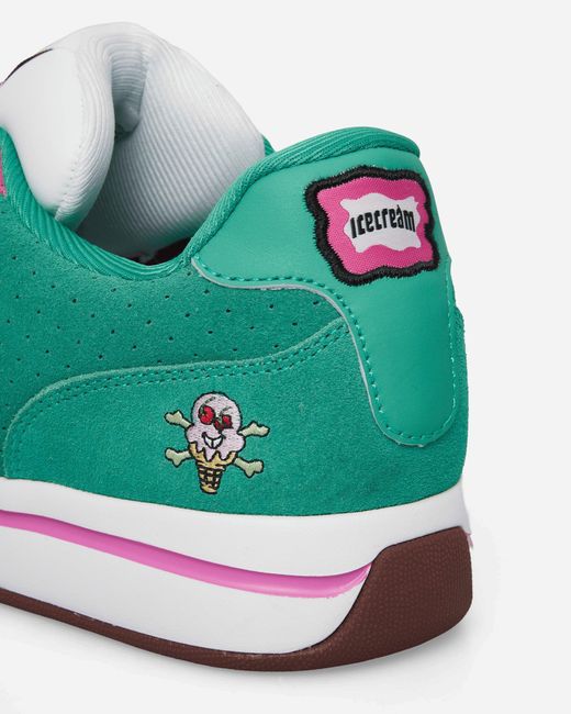Reebok Green Bbc Icecream Board Flip Sneakers Watermelon for men