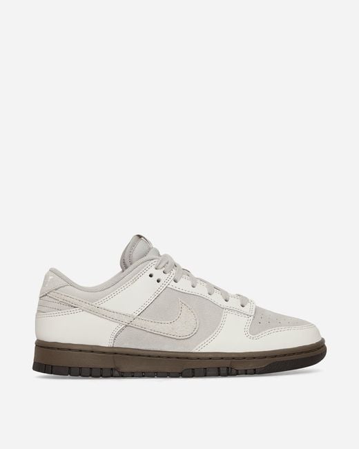 Nike Dunk Low Retro Sneakers Ironstone in White for Men | Lyst UK