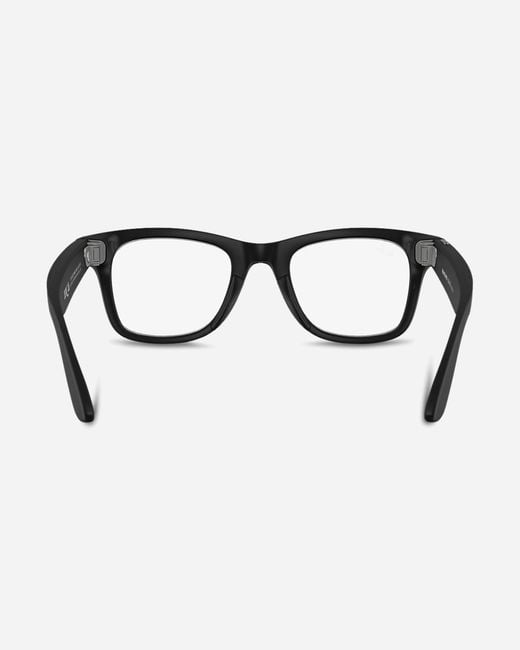 Ray-ban Meta Black Wayfarer Gen 2 Sunglasses Shiny / Clear / Grey Transitions for men