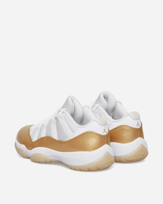Nike White S Air Jordan 11 Low Mother S Day Sneakers Metallic