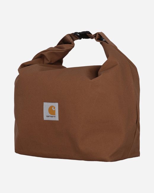 Carhartt Brown Canvas Roll-up Insulated Bag Hamilton for men