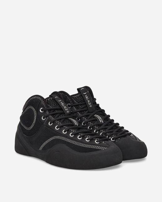 Village PM Black 1pm Mid Sneakers for men