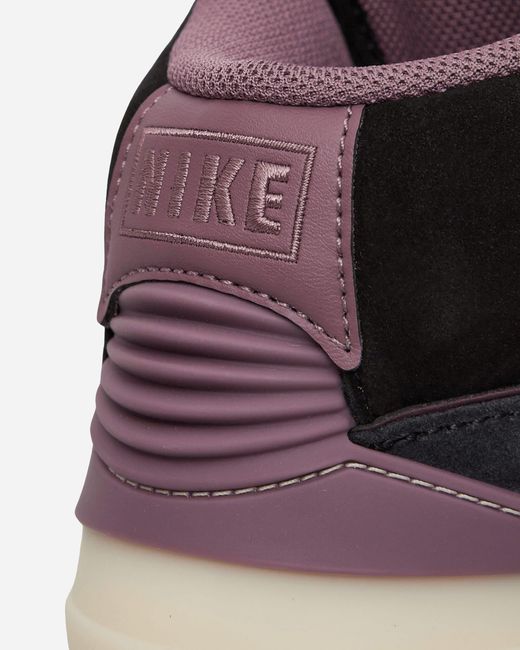 Nike Black Wmns Air Jordan 2 Retro Sneakers Off Noir / Sky J Mauve