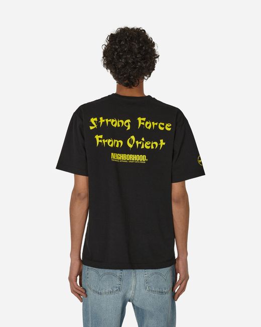 Neighborhood Black Major Force T-shirt for men
