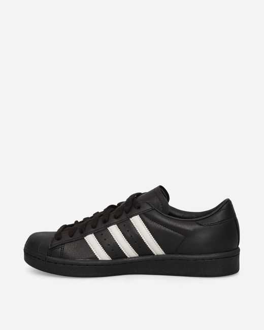Adidas Black Superstar Vintage Sneakers Core / Core White for men