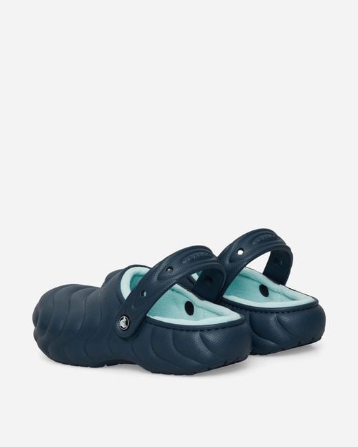 ■CROCS■ Classic Lined Overpuff Clog Nightfall 21005948I 21 Classic Lined Overpuff Clog - Crocs