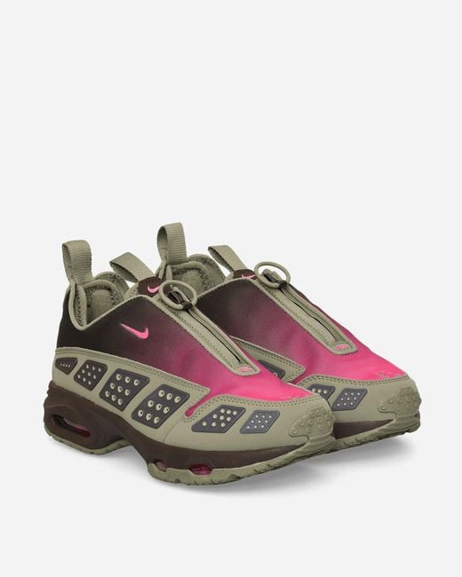Nike Multicolor Women S Air Max Sndr Sneakers Light Army / Baroque Brown / Pinksicle